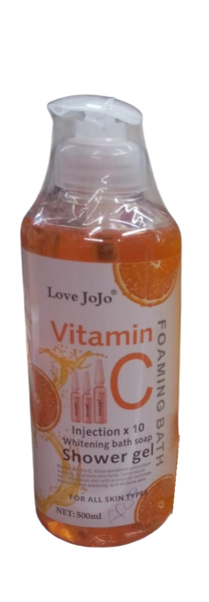 Love Jojo Vitamin C Whitening Bath  Shower gel leaves you skin brighter and even tone