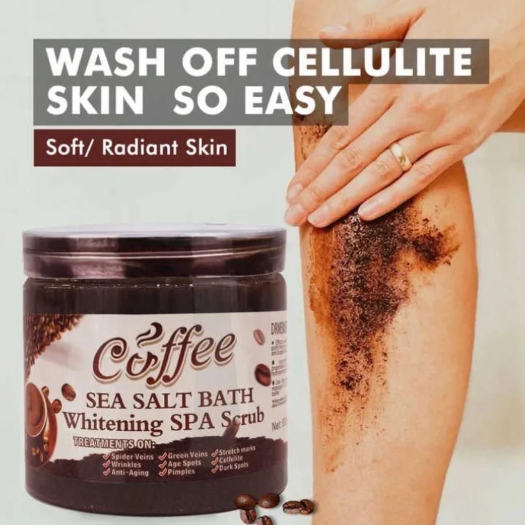 Coffee Body Scrub: awaken your skin’s natural glow with an invigorating and revitalizing blend designed to refresh and rejuvenate your skin.