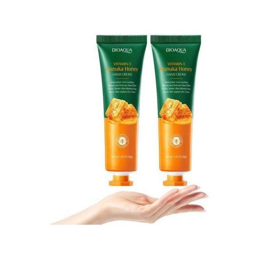 BIOAQUA Vitamin E Manuka Honey Hand Cream Moisturizing Anti-Cracking Repair Glowing Anti-Aging Nourishing