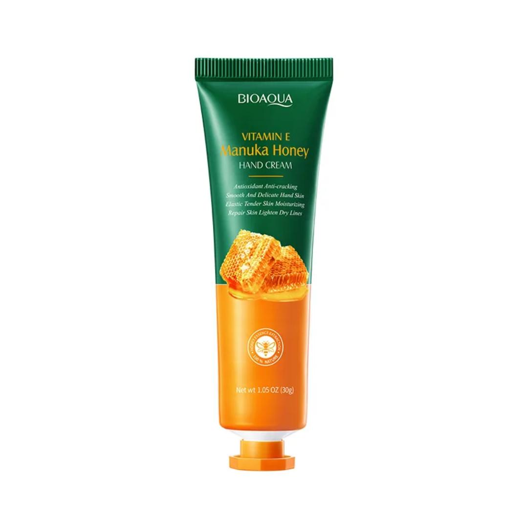 BIOAQUA Vitamin E Manuka Honey Hand Cream Moisturizing Anti-Cracking Repair Glowing Anti-Aging Nourishing