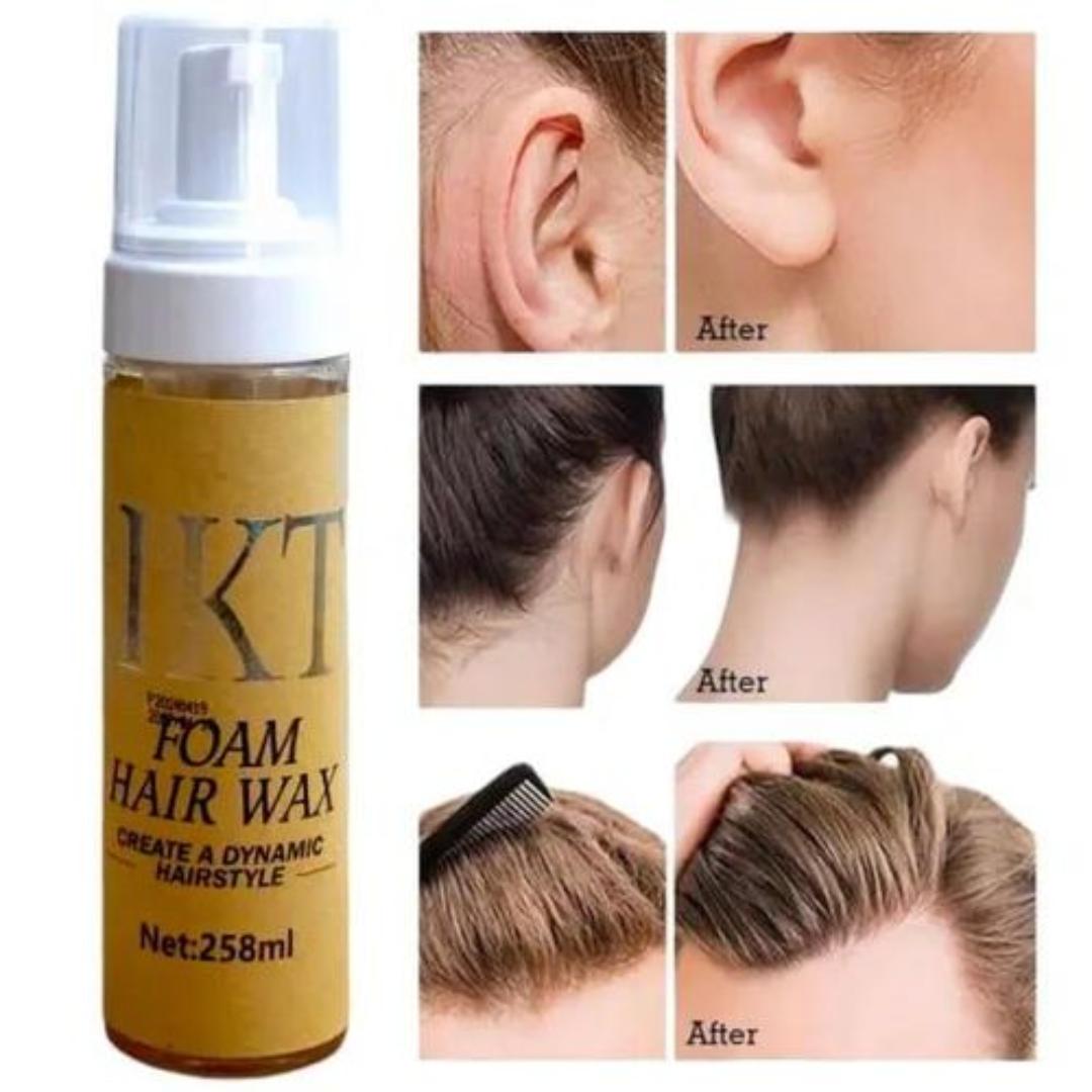 IKT (ORIGINAL NEW) Foam Hair Wax Edge Control Dynamic Hairstyle 258ml