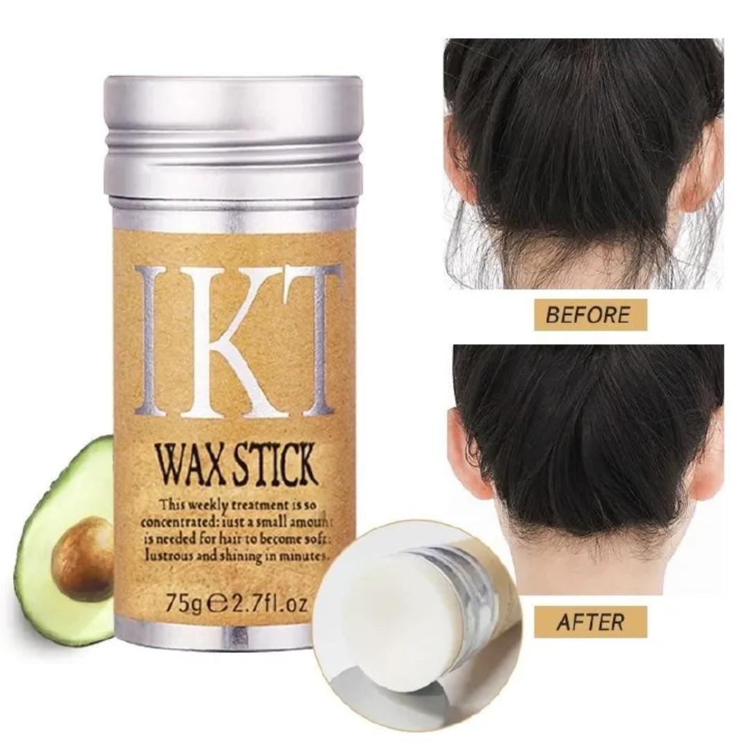 IKT Glue Wax Wig Stick is a lightweight, portable styling tool designed to tame flyaways, smooth edges, and keep wigs, weaves, and natural hair sleek and polished. Its wax-based formula.
