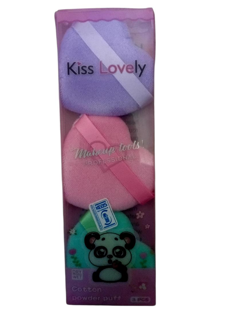 3 high-quality makeup sponges

Soft, skin-friendly material

Suitable for wet or dry use

Ideal for applying face powder, foundation, and loose powder
.