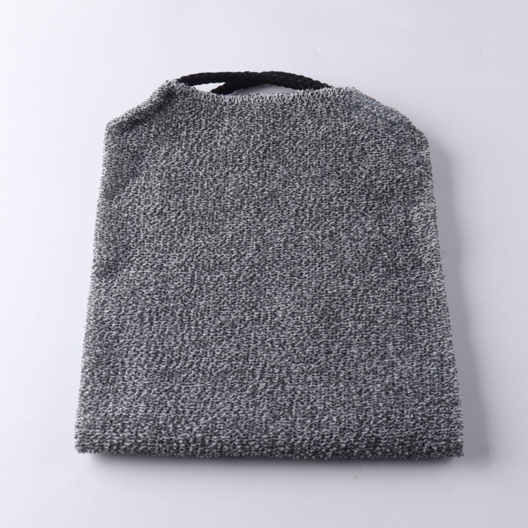 Hot Selling Long Nylon Polyester Bath Towel Body Scrubber Washcloth with Strong Back Pulling Long Strip for Body Exfoliating