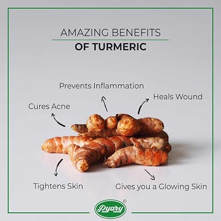 Pyary Ayurvedic Turmeric Soap is a natural and herbal soap made from pure coconut oil and enriched with the goodness of turmeric. This unique soap is formulated to provide deep cleansing