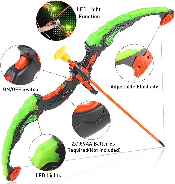 Ultimate Kids' Bow and Arrow Archery Set, Complete with Target for Fun and Skill Development!