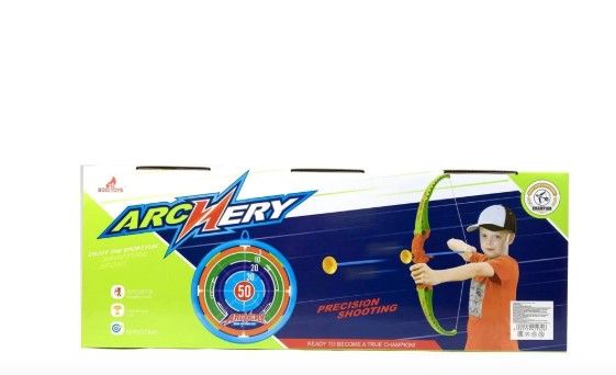 Ultimate Kids' Bow and Arrow Archery Set, Complete with Target for Fun and Skill Development!