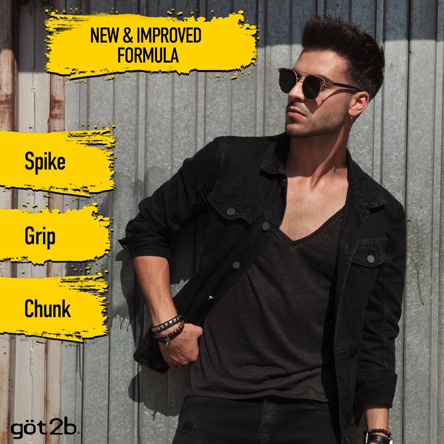 Experience an unbeatable hold and captivating style with Got2B Glued Spiking Hair Gel—your ultimate solution for perfectly styled hair that lasts all day!