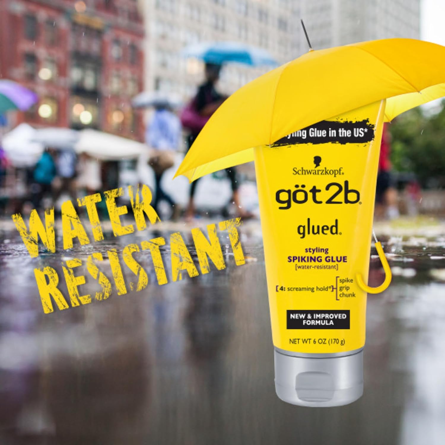 Experience an unbeatable hold and captivating style with Got2B Glued Spiking Hair Gel—your ultimate solution for perfectly styled hair that lasts all day!