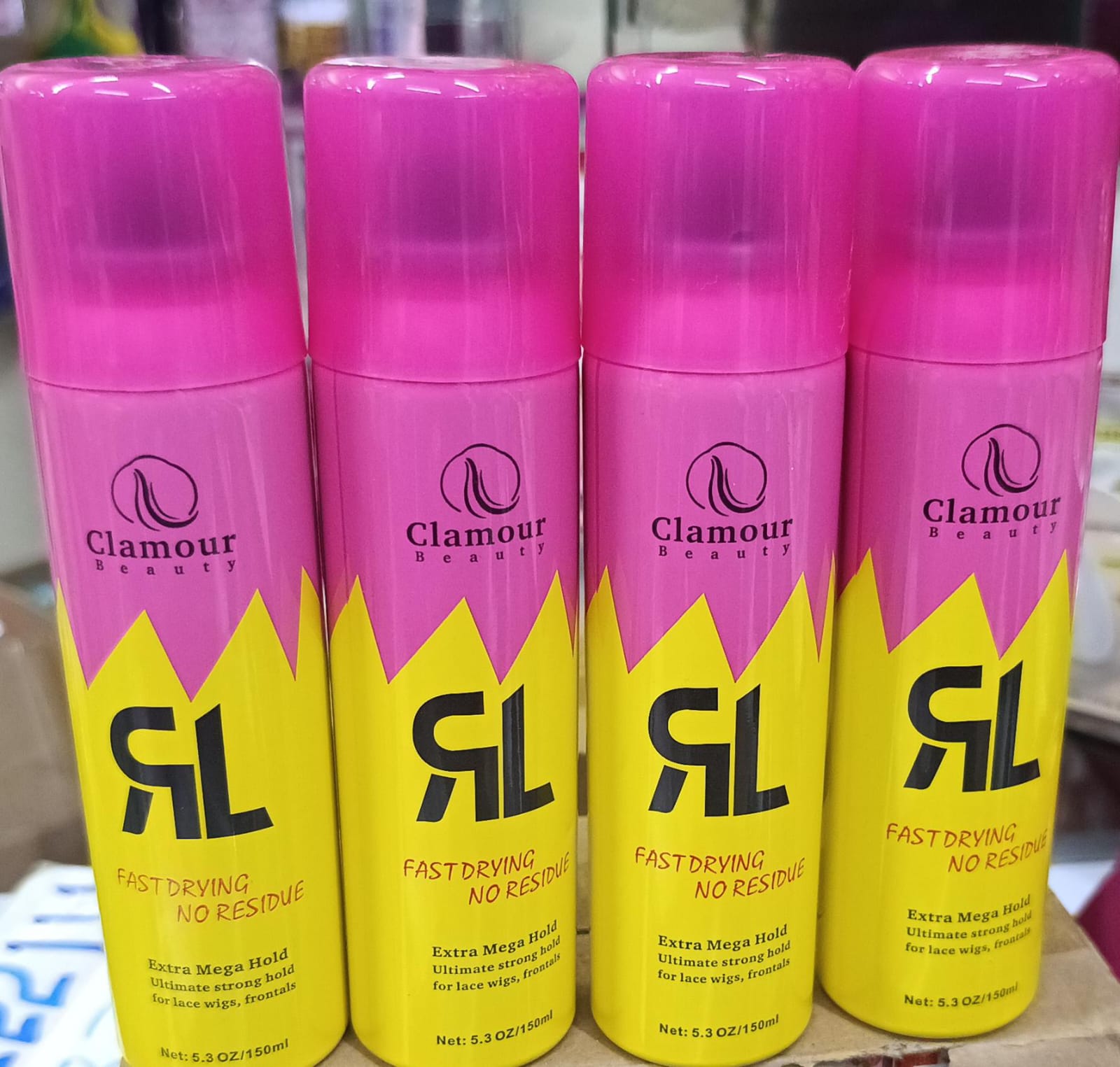 Glamour Extra Mega Hold Hair Spray in a convenient 150 ml size ultimate solution for long-lasting, all-day hold. Experience unmatched control and styling power that keeps your hair looking its best