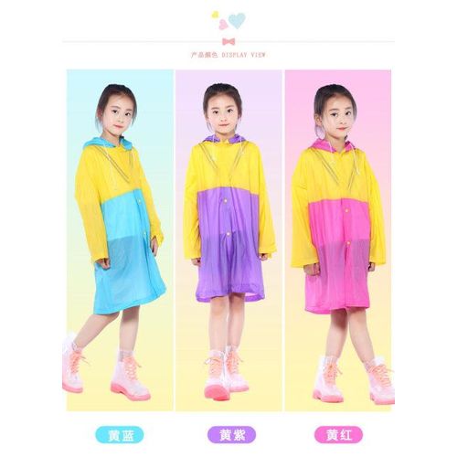 Unleash your child’s adventure with our premium Kids' Raincoat! Made from waterproof PVC, it not only keeps them dry but also features expandable storage.Perfect for any rainy day