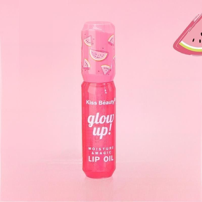 Kiss Beauty Glow Up Fruit Flavor Changing Color Moisturizing Lip Oil - Hydrating and Fruity Transparent Formula view 8
