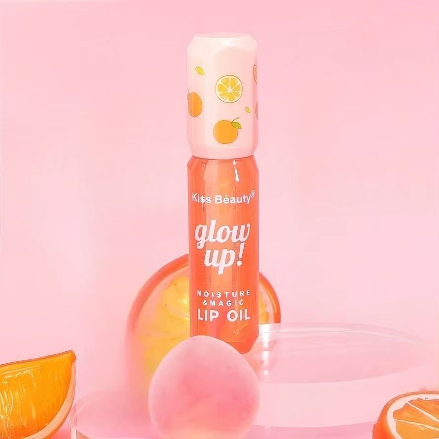 Kiss Beauty Glow Up Fruit Flavor Changing Color Moisturizing Lip Oil - Hydrating and Fruity Transparent Formula view 9