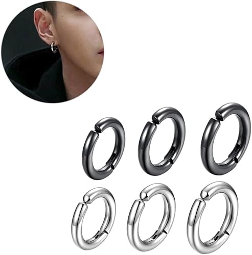 Discover our non-piercing ear clips for men—stylishly designed round earrings that elevate your look for both casual and formal occasions. Embrace versatility and stand out with these must-have pieces