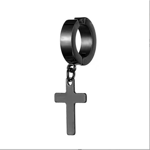 Discover our stunning Stainless Steel Cross Earrings Set, designed for both men and women. These elegant dangle hinged earrings combine style and comfort, making them a perfect addition to any outfit!