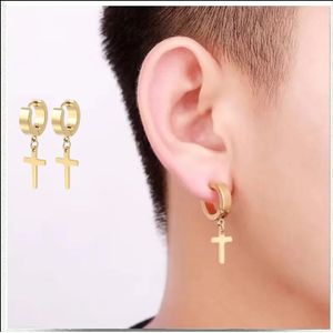 Discover our stunning Stainless Steel Cross Earrings Set, designed for both men and women. These elegant dangle hinged earrings combine style and comfort, making them a perfect addition to any outfit!