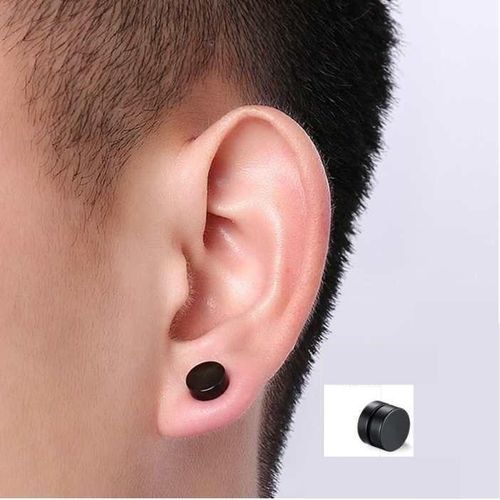 Discover the convenience of Non-Piercing Magnetic Earrings for Men and Boys! Crafted from durable stainless steel, these earrings offer a stylish look without the need for piercings.