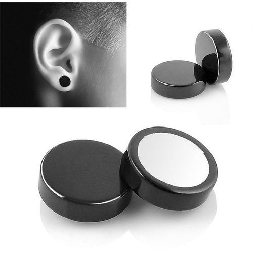 Discover the convenience of Non-Piercing Magnetic Earrings for Men and Boys! Crafted from durable stainless steel, these earrings offer a stylish look without the need for piercings.