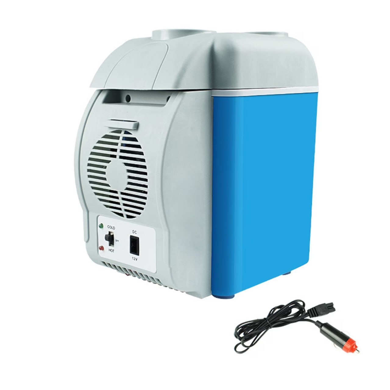 Mini Fridge Portable Table Top Electric Cooler Warmer Ice Box for Car & Hiking
