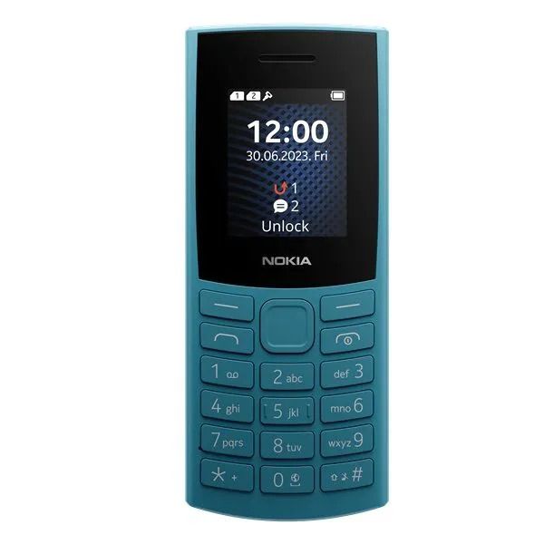 Nokia 105 (2023) 1.77" TFT LCD Display 46MB Storage S30+​ Operating system 1000 Contacts 500 SMS 3.5mmJack FM Radio Torch 1000mAh Battery (1Yr) Warranty 2G Network DualSIM HMD phone