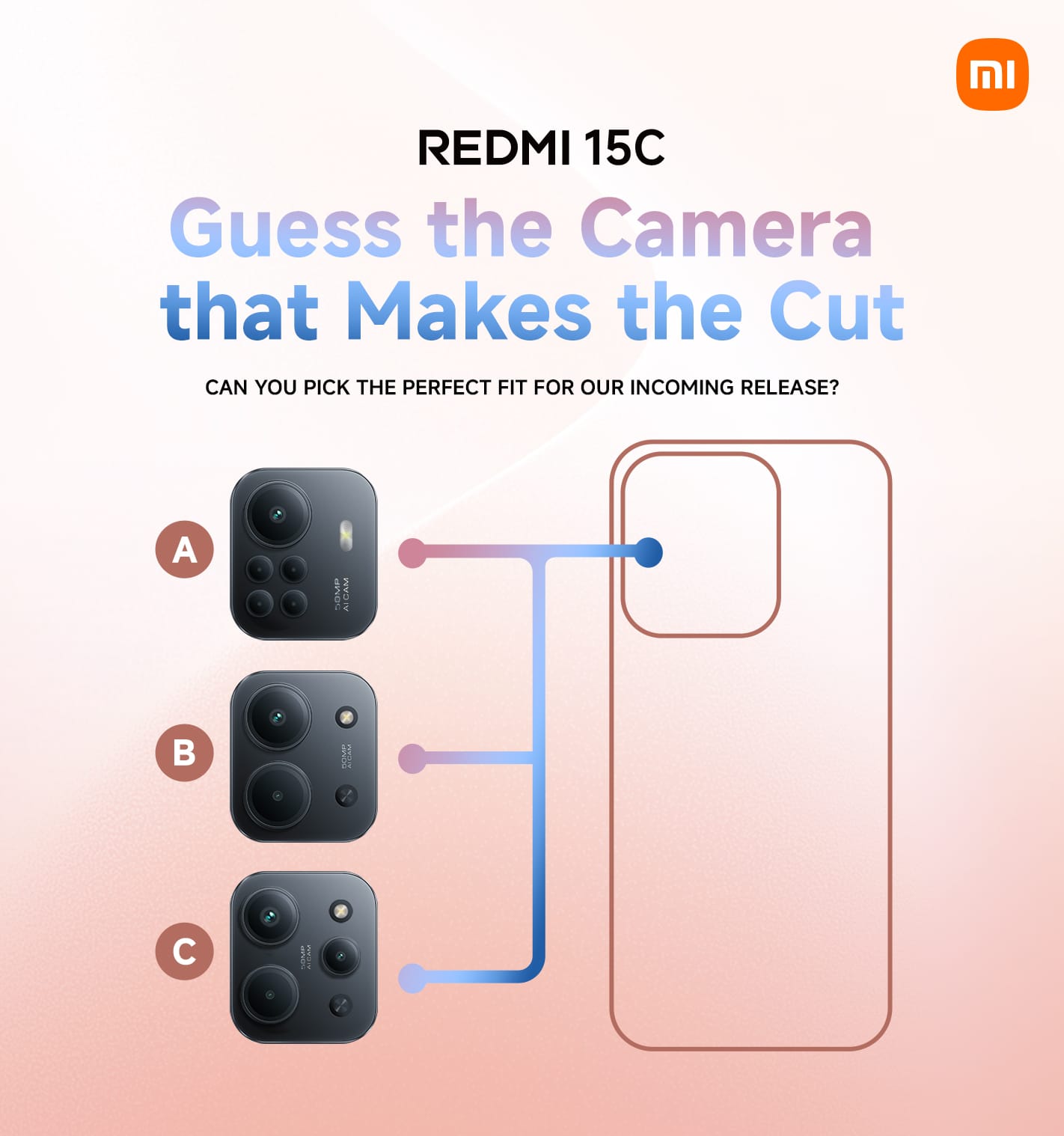 REDMI 15C 6.9 INCHES 4GB RAM, 128 GB ROM, 6000mAh Battery with Side-mounted Fingerprint unlock, 50 MP Rear Camera 8 MP Front Camera SMARTPHONE with FREE GIFTS!!!