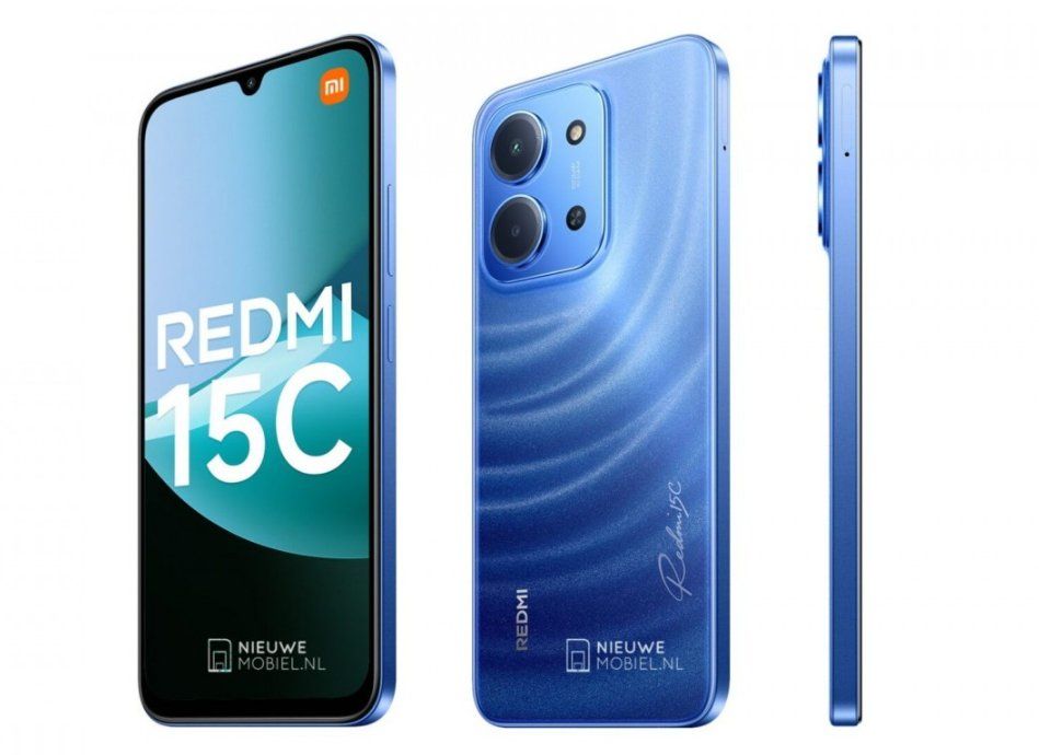 REDMI 15C 6.9 INCHES 4GB RAM, 128 GB ROM, 6000mAh Battery with Side-mounted Fingerprint unlock, 50 MP Rear Camera 8 MP Front Camera SMARTPHONE with FREE GIFTS!!!