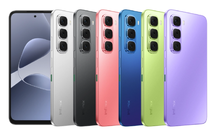 Infinix Hot 60i 128GB+12(6+6)GB 6.7" 120Hz Screen 4G Phone Dual SIM 5160mAh Battery 45W Charging 50MP Camera Fingerprint Lock Android 15 G81 Smart AI Phones