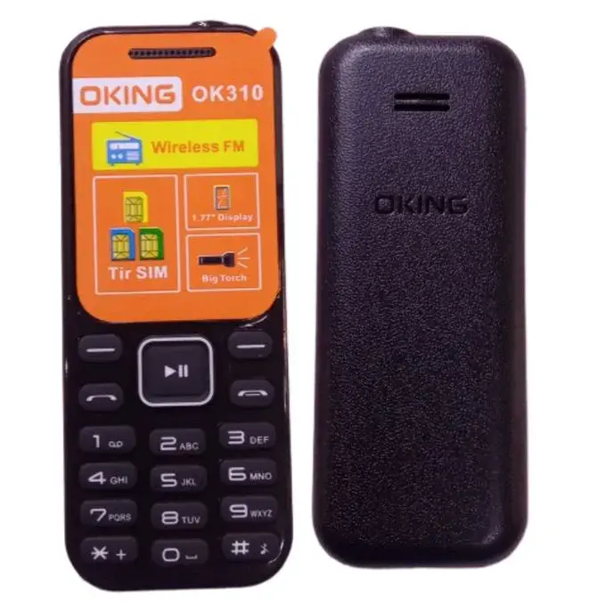 [OFFER] OKING OK310 OK 310 32.0 MB of RAM 2 Mini Sim WITH TORCH 1.77 inch dispaly Oking 310 kabambe katululu 1000mAh feature button phone featured phones