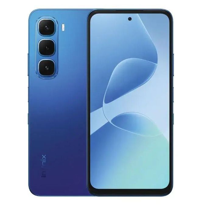 Infinix Hot 60i 128GB+12(6+6)GB 6.7" 120Hz Screen 4G Phone Dual SIM 5160mAh Battery 45W Charging 50MP Camera Fingerprint Lock Android 15 G81 Smart AI smart Phones + free gifts