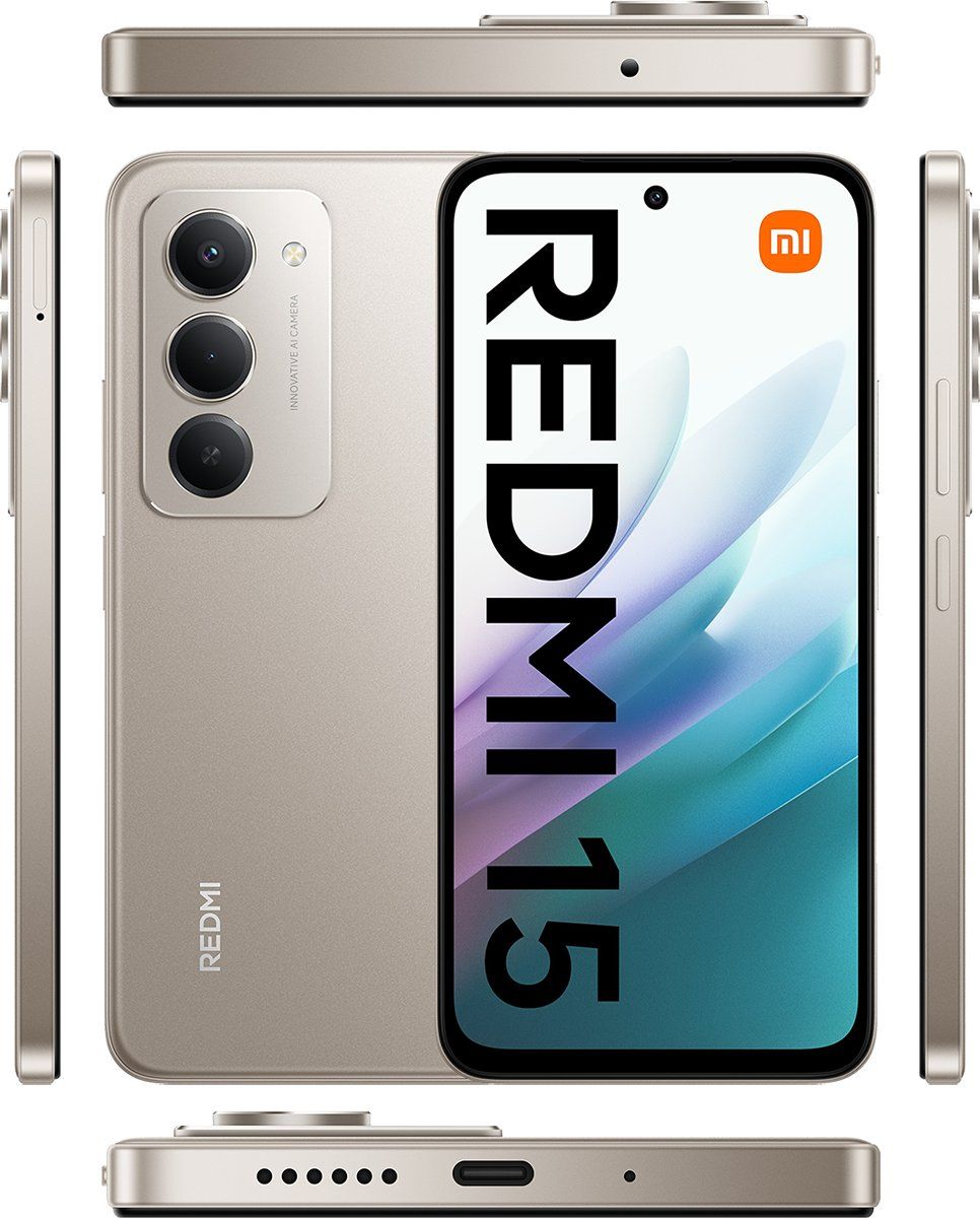 [New launch] XIAOMI Redmi 15 256GB+16(8+8)GB 6.9 Inch 144Hz IPS LCD Display 50MP Camera 7000mAh Battery 33W Fast Charging IP64 Dust/Water Resistant Dual SIM Snapdragon 685 PHONE Smartphones+FREE GIFTS