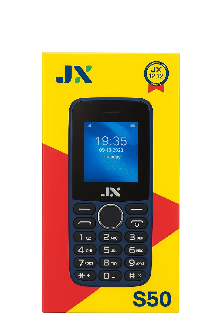 JX S50 Display 1.77inchScreen Dual sim PHONE with Facebook/Bluetooth/Vibrator/Wireless FM/MP3/MP4/Big Torch/Auto callrecording Battery 3200mAh KABAMBE/KATULULU/MULIKA MWIZI FEATURE PHONE