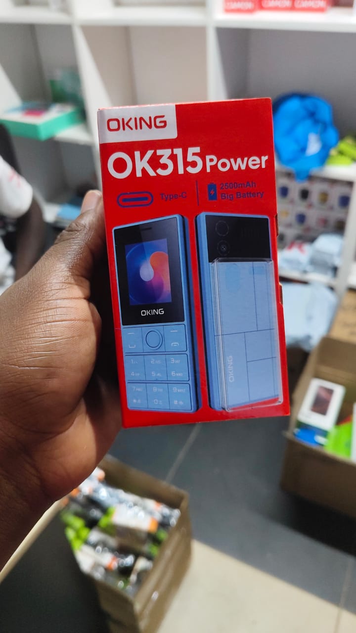 [NEW ARRIVALS!!] OKING OK315 power, 1.77" INCHES, 2500mAh battery capacity ,wirelessFM,TYPE C & screen,dual sim FEATURED PHONE