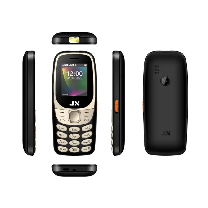 JX J109 NEW DESIGN (ON OFFER) WITH BIG TORCH, 1500MAH, FM WIRELESS, 1.77" SCREEN DUAL SIM CARD MULIKA MWIZI/KABAMBE/KATULULU/BATTON PHONE