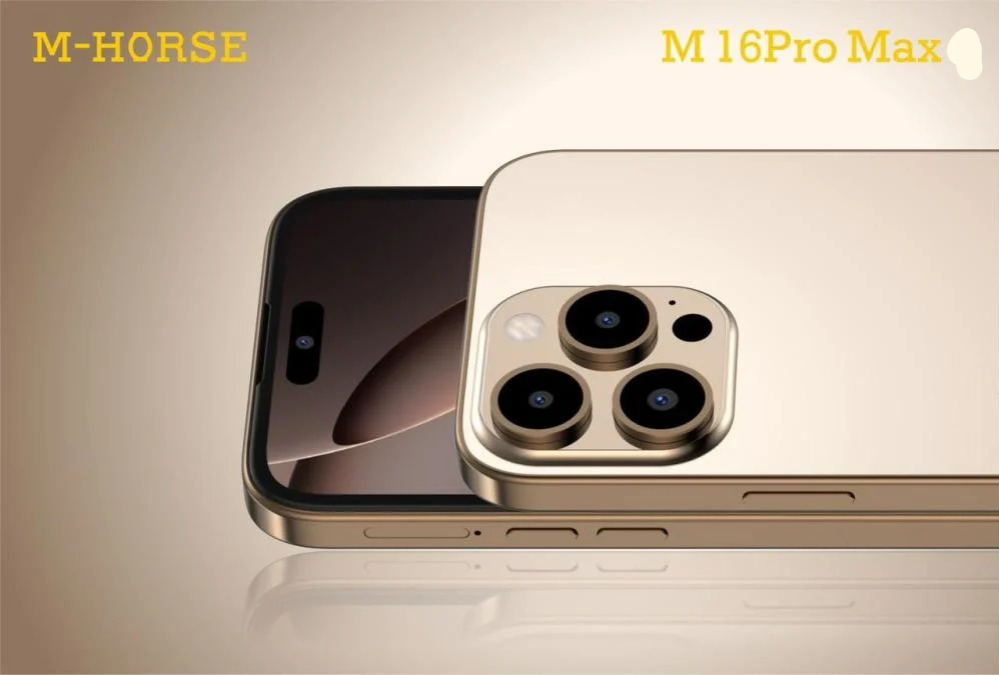 M-HORSE M16 Pro Max 6.6'' HD + incell 4GB RAM + 64GB ROM 5MP Front camera +8MP Rear camera 5000mAh battery capacity  side fingerprint UNLOCK Android 14 phone smartphone