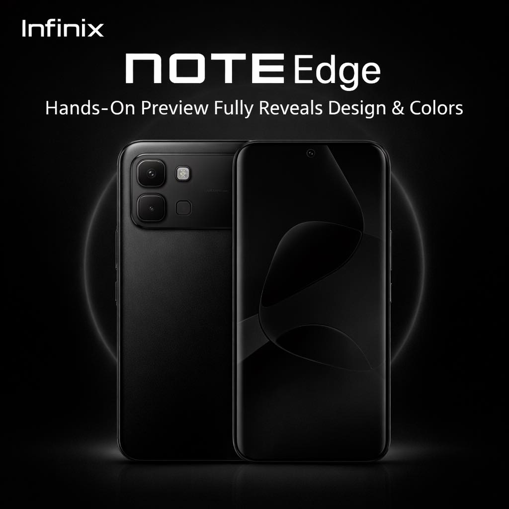 NEW ARRIVALS !!BRAND NEW INFINIX NOTE EDGE 256GB ROM+8GB RAM 6.78" 120Hz AMOLED DISPLAY 6150mAh BATTERY 50MP +13MP SELFIE World’s 1st MediaTek Dimensity 7100 45W Type-C Charge Android 16 SMARTPHONE