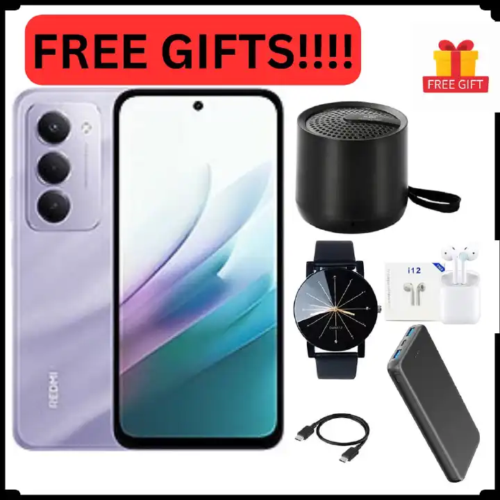 [NEW ARRIVAL] Redmi 15 4G 6.9" 128GB ROM +6GB RAM 7000mAh 33W charger ip64 50MP+8 MP Octa-core Qualcomm SM6225 Snapdragon 685 (6 nm)IPS LCD, 144Hz Android 15 Fingerprint phone smartphones +FREE GIFTS