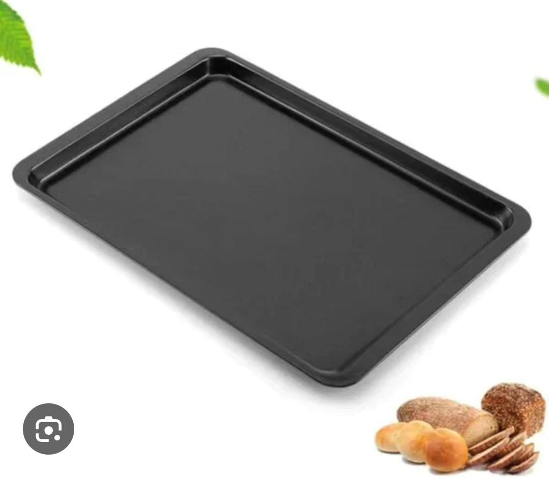 Rectangular Baking Tin Trays are back — now in 2 handy sizes!
👉 Medium: 28x36cm
👉 Big: 36x48cm

Perfect for cakes, pastries, lasagna & more. Durable, versatile, and built for every baking adventure!