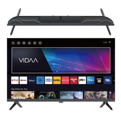 Amtec 50" Full HD Vidaa OS Smart TV - Black (1YR WRTY) + FREE FREE DELIVERY TODAY