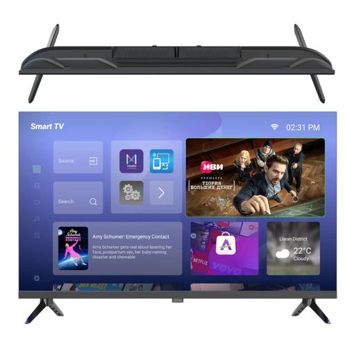 Amtec 50" Full HD Vidaa OS Smart TV - Black (1YR WRTY) + FREE FREE DELIVERY TODAY