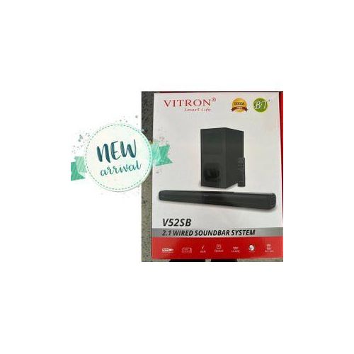 Vitron V52SB- 2.1 Ch Soundbar With Bluetooth. (1YR WRTY) + FREE DELIVERY TODAY