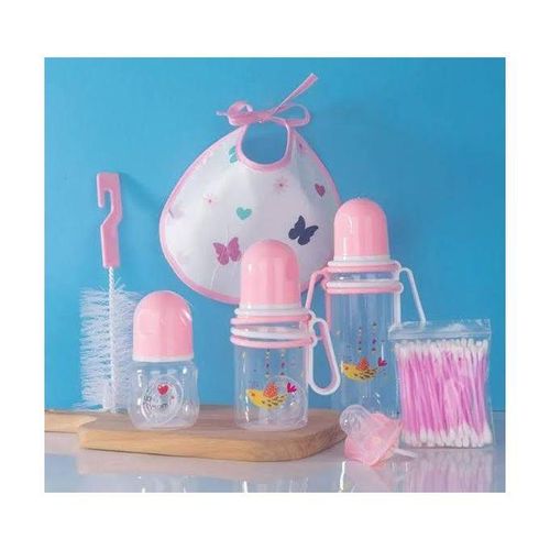 Baby Feeding Bottle Newborn Gift Set Designed for everyday use, it includes essential feeding bottles and accessories suitable for newborns. perfect for new parents and makes a thoughtful baby gift.