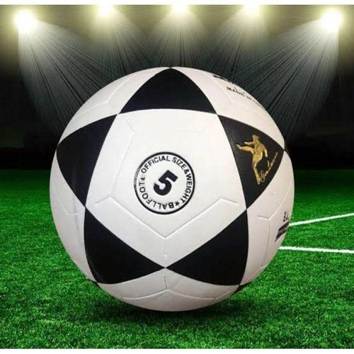 Leather Soccer  Ball Size 5 designed for professional play, training, and competitive matches. Crafted from high-quality leather, this ball delivers excellent durability, consistent bounce, and super