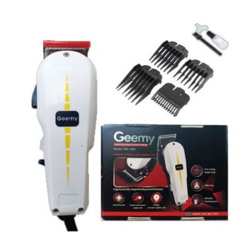 Geemy Professional Shaving Machine  Kinyozi Hair Clipper Ideal for barbershops (kinyozi), salons, or home grooming. Powerful Motor: Ensures steady performance for professional-level haircuts and shave