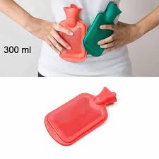 Thick Rubber Hot Water Bottle Bag For Hot&Cold Therapy/Pain Relief. Hot water bag/bottle for period pain relief, heat therapy, hours of warmth and comfort Has a lid to empty out the cold water and ref