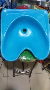 Plastic Bowl Sink Basin Beauty Salon Hair Washing.【Plastic Material】Lightweight and portable, no sharp corns, safety to use. 【Easy to Use】No need for separate water pipes, convenient for disabled and