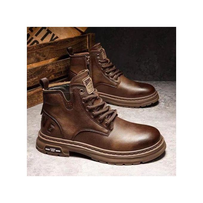 Men's High-top Sneakers Martin Boots Ankle Boots Casual Outdoor Shoes
