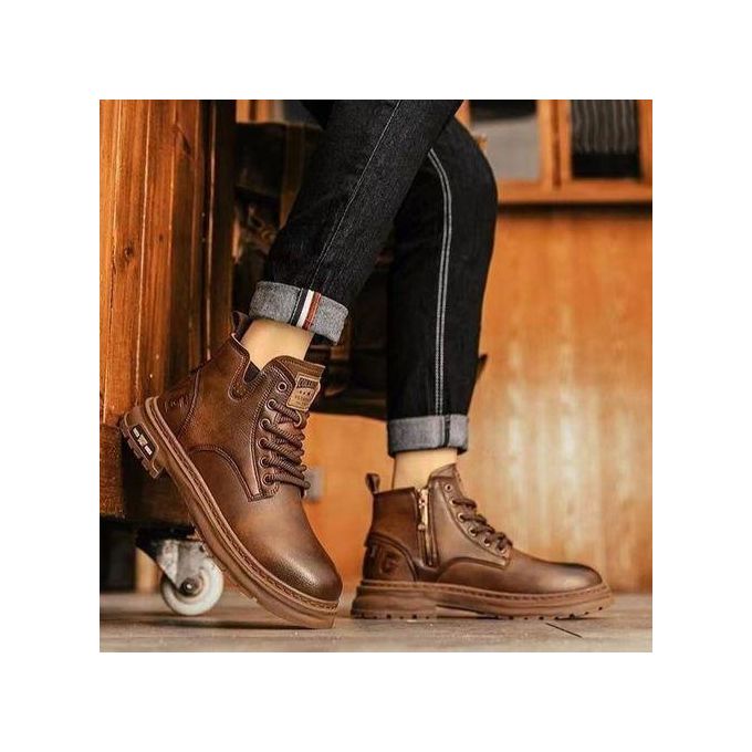 Men's High-top Sneakers Martin Boots Ankle Boots Casual Outdoor Shoes