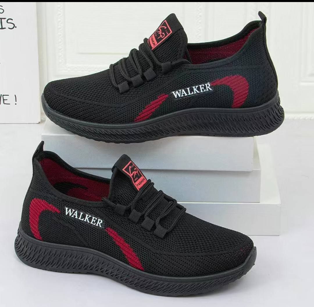 New Soft-soled Casual Sports Women's Shoes Breathable Single Shoes Fly-woven Mesh Shoes Women's Shoes Running Shoes Women