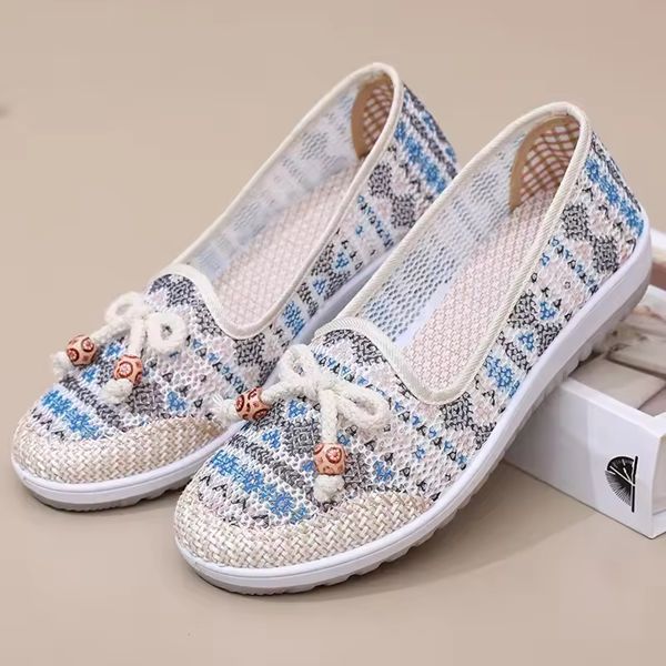 Women's Casual Sports Shoes Comfortable, Breathable, Lightweight, Wear Resistant Lazy Shoes, Soft Soled Flat Shoes 2025