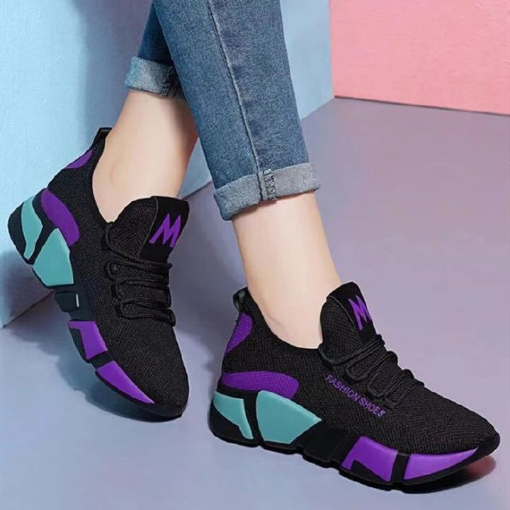 Women Shoes Ladies Shoes Women's Shoes Sports Shoes Rubber Shoes Shoe Lady Official shoes-Purple